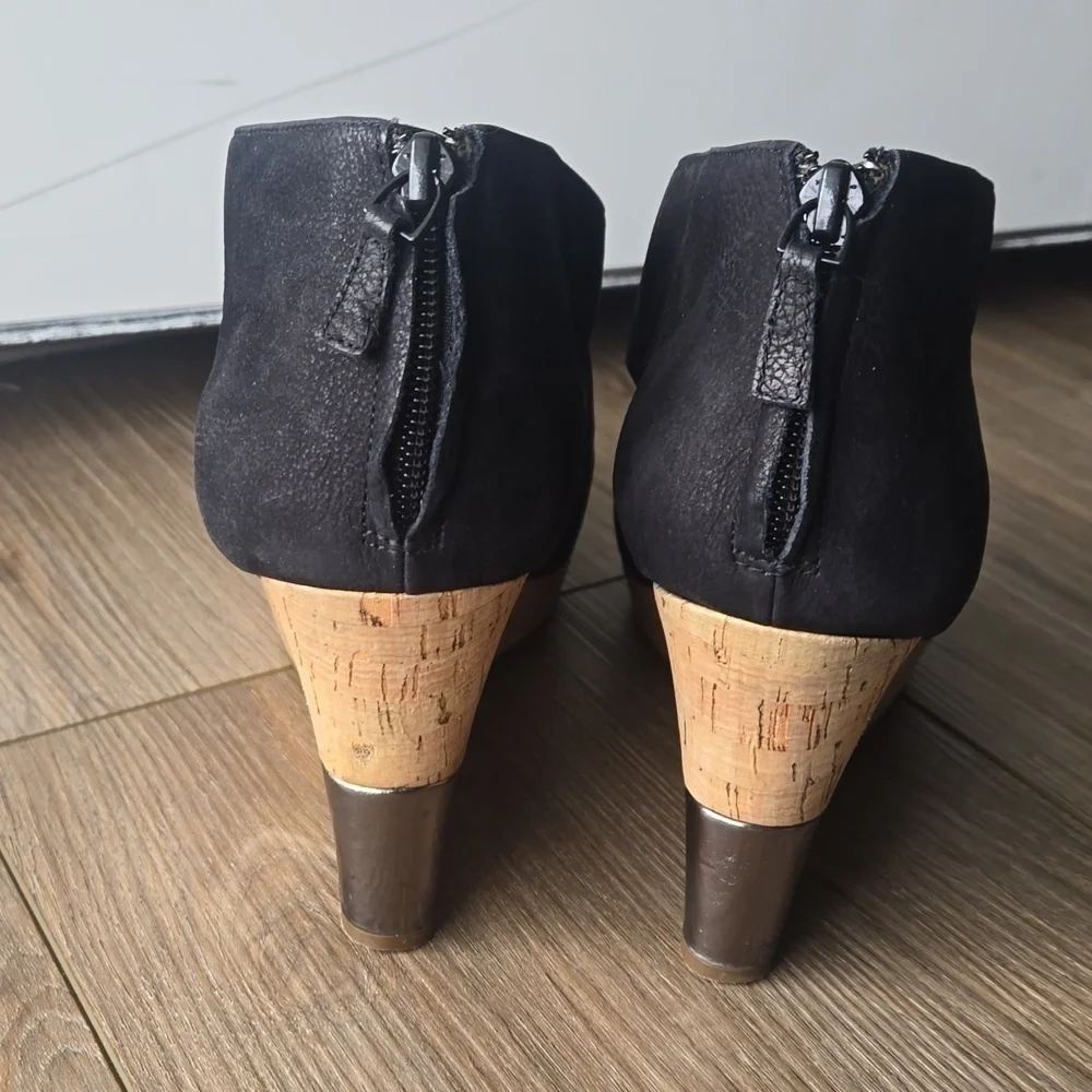 Cole Haan Irving Cork Wedge Open Toe Sandal